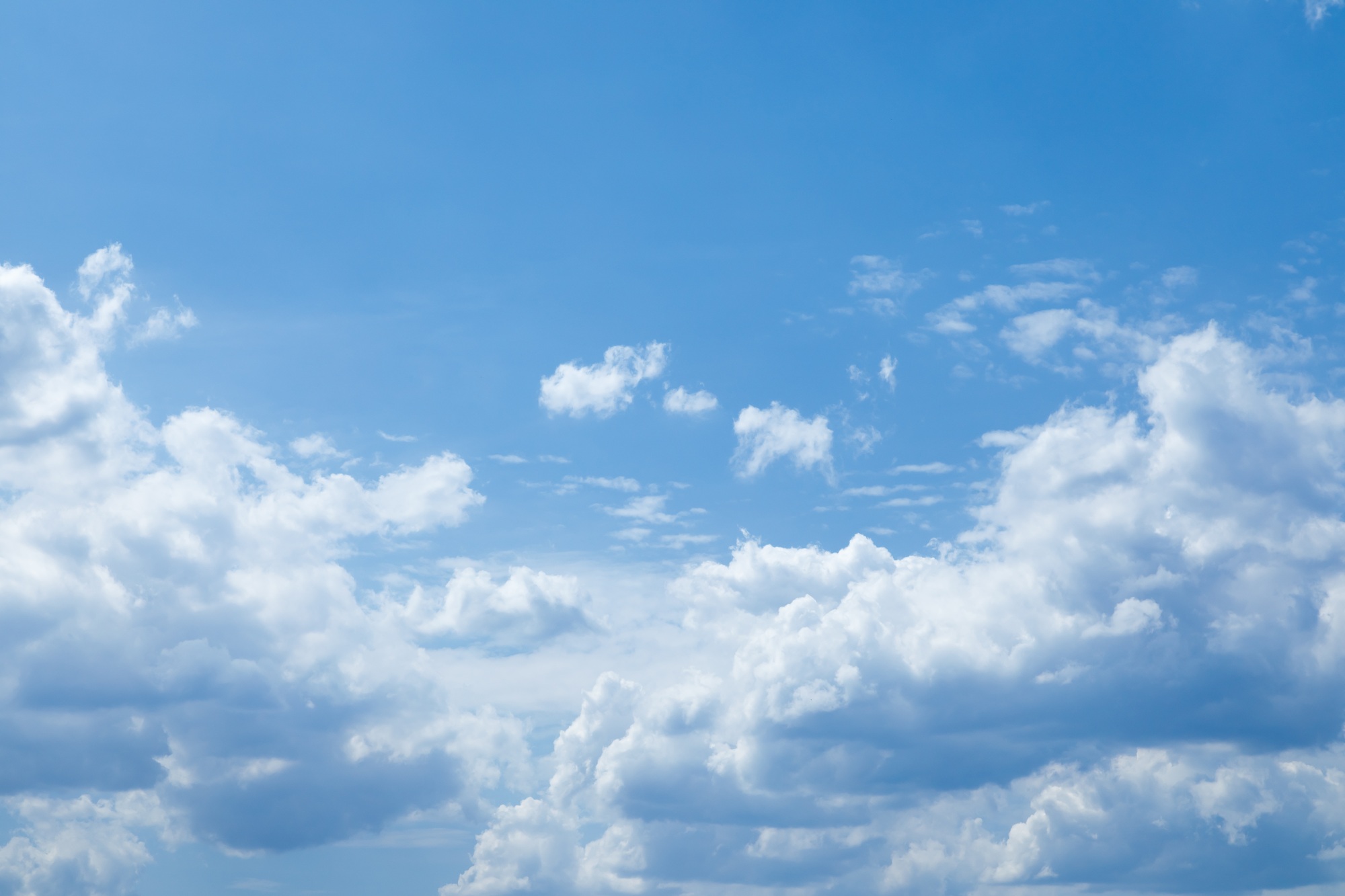 Sky clouds. Blue sky and white clouds background